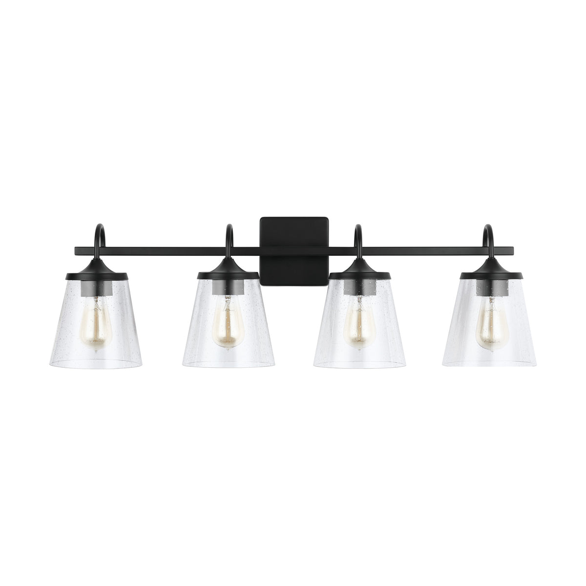 Jayne 4 Light Vanity - Black