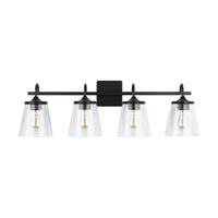 Jayne 4 Light Vanity - Black
