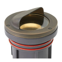 Hardy Island Brass Coastal Well Light - Shielded - Variable Output