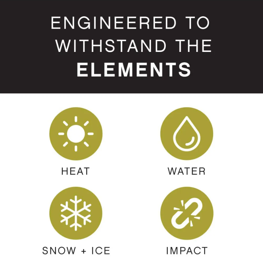 Hardy Island Brass Coastal Well Light - Shielded - Variable Output