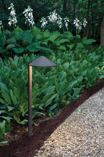 Hardy Island Brass Coastal Path Light -  Side Mount