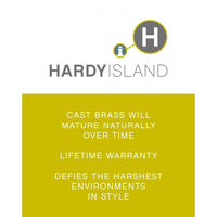 Hardy Island Brass Coastal Path Light - Large