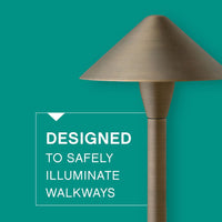 Hardy Island Brass Coastal Path Light - Large