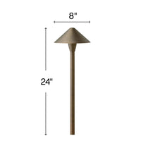 Hardy Island Brass Coastal Path Light - Large