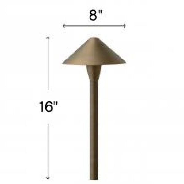 Hardy Island Brass Coastal Path Light - Small