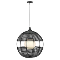 Maddox Orb Chandelier - Black
