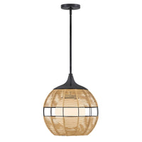 Maddox Orb Pendant - Natural
