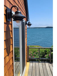 Classic Nautical Non-Corrosive Wall Mount - Black
