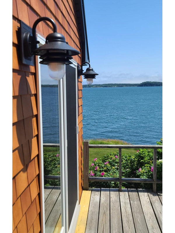 Classic Nautical Non-Corrosive Wall Mount - Black