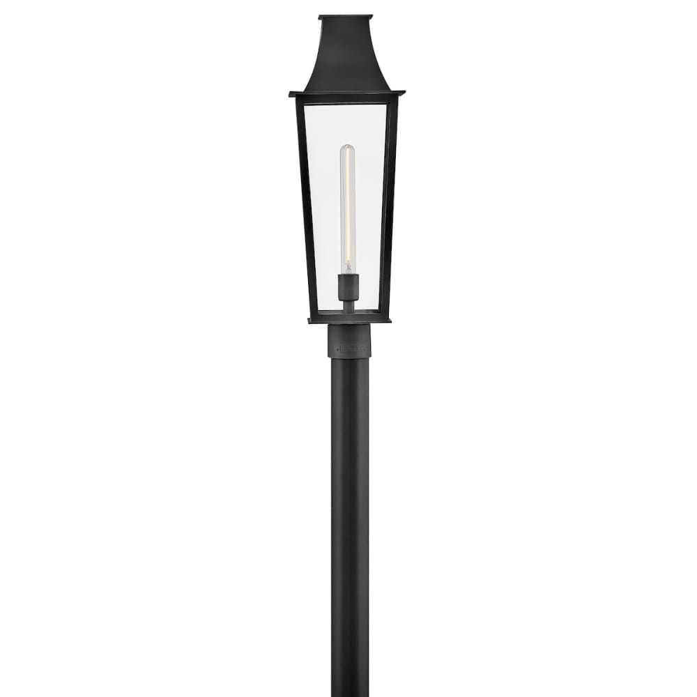 Georgetown Coastal Outdoor Post Lantern - Black
