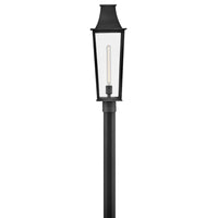 Georgetown Coastal Outdoor Post Lantern - Black