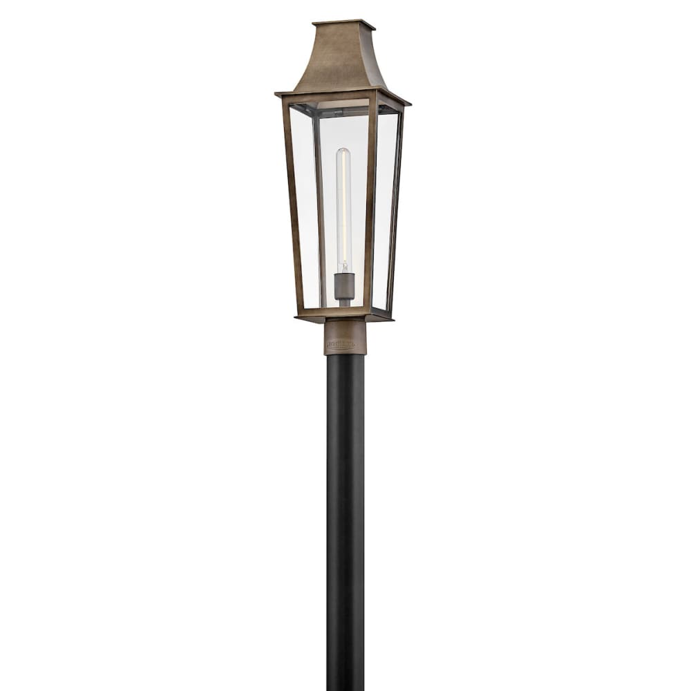 Georgetown Coastal Outdoor Post Lantern - Bronze