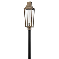 Georgetown Coastal Outdoor Post Lantern - Bronze