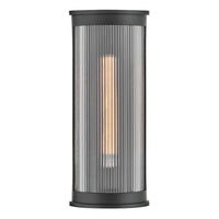 Bluffton Coastal Outdoor Wall Lantern - Medium - Black
