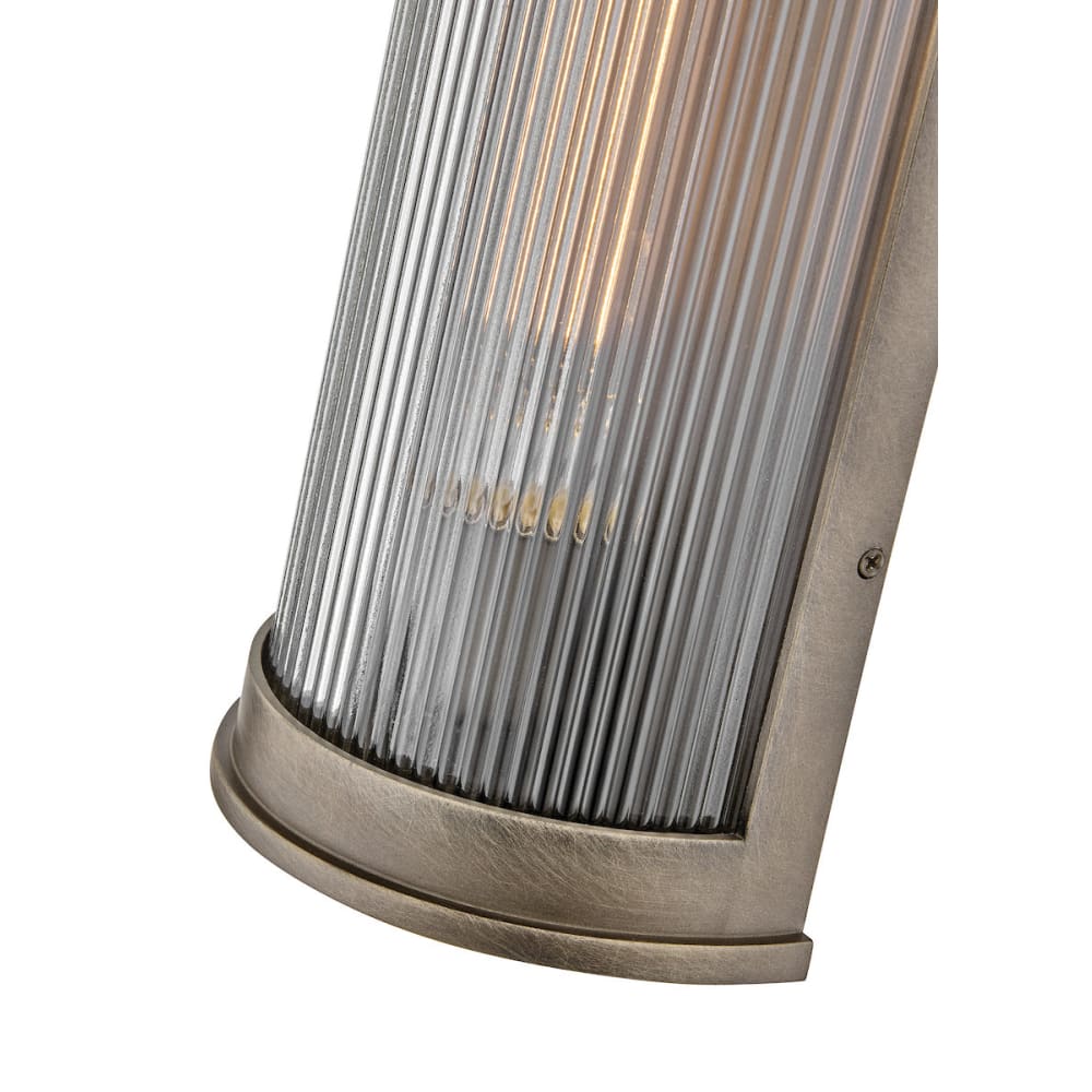 Bluffton Coastal Outdoor Wall Lantern - Large - Burnished Bronze