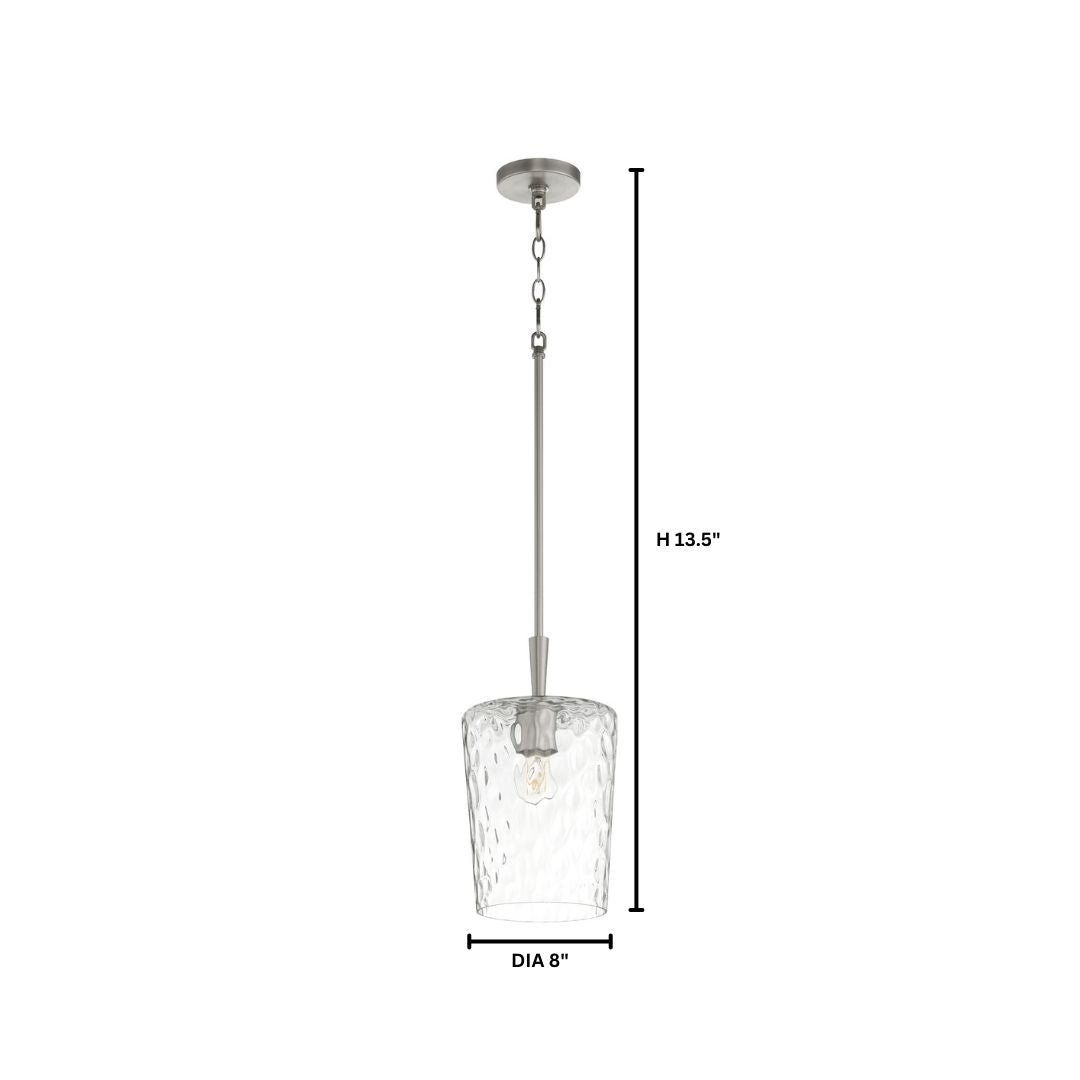 Goodwin Pendant - Satin Nickel