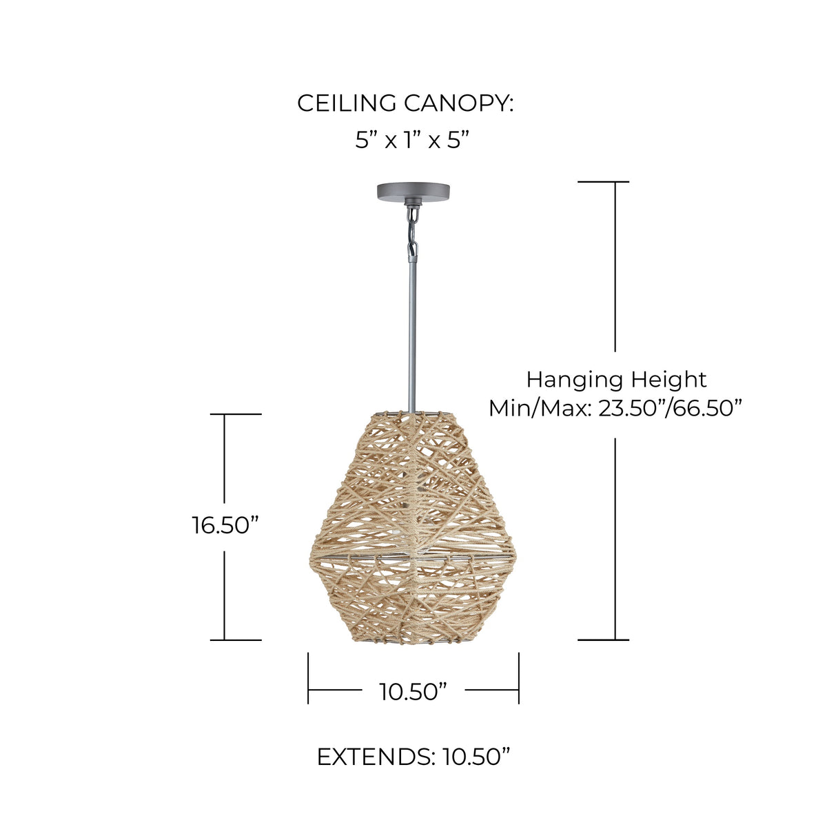 Finley Pendant - Small