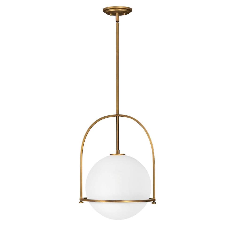 Somerset Medium Pendant - Brass