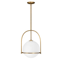 Somerset Medium Pendant - Brass
