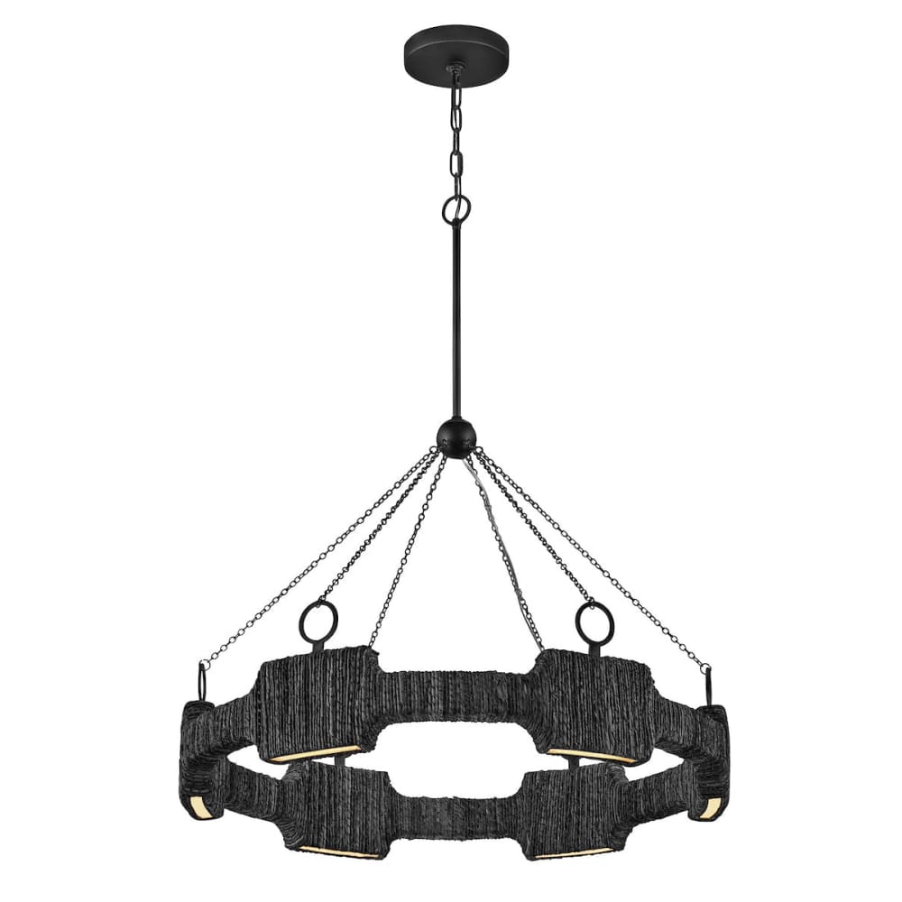 Raffi Chandelier - Black