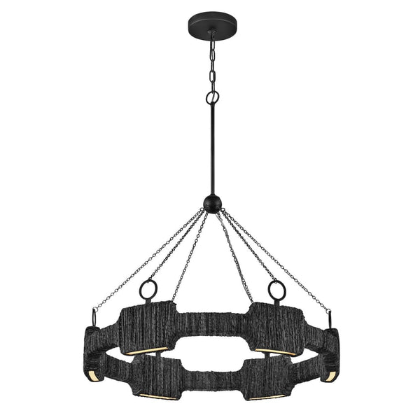 Raffi Chandelier - Black