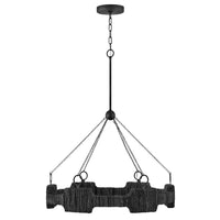 Raffi Chandelier - Black