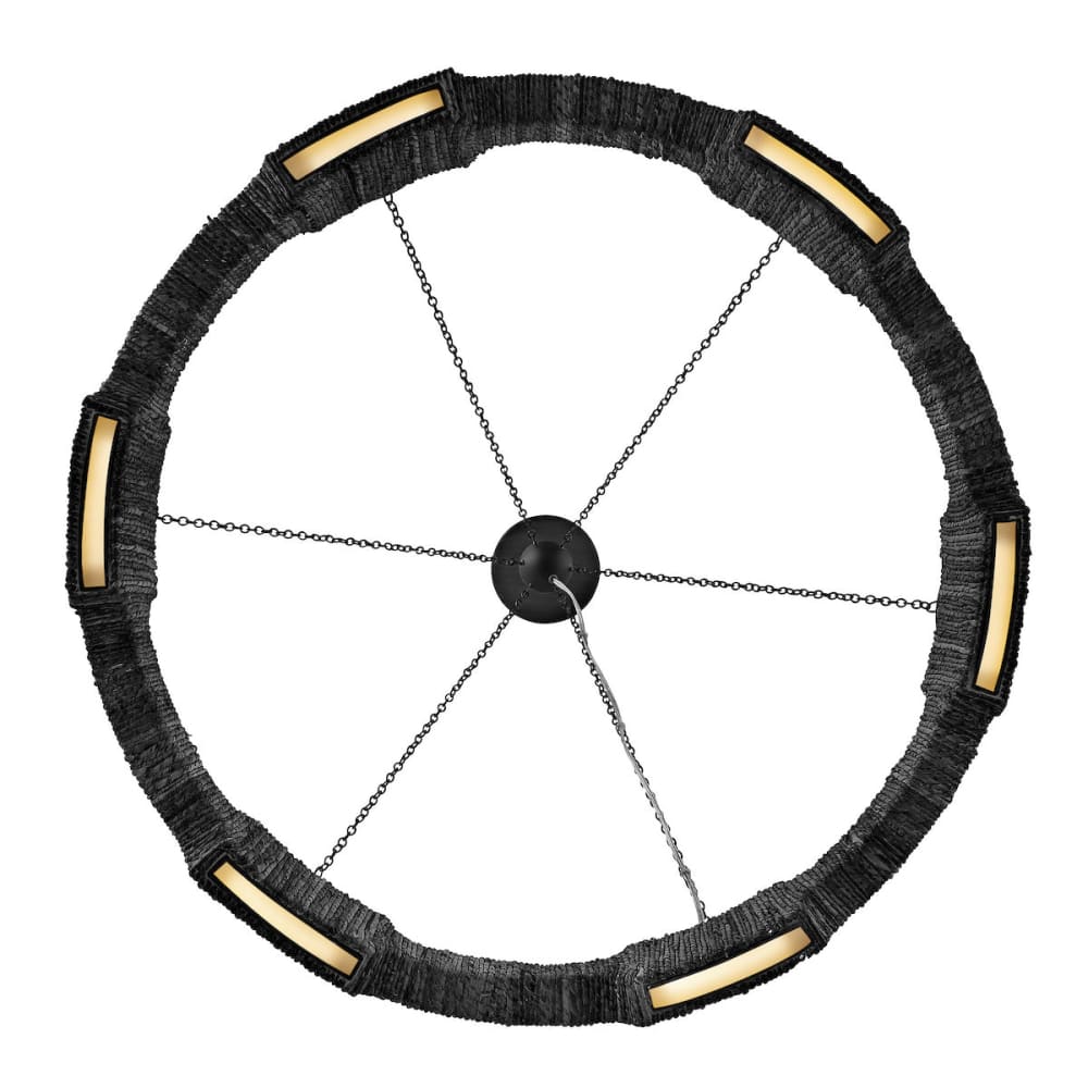 Raffi Chandelier - Black