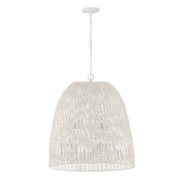 Naomi 3 Light Pendant - Large - Chalk White