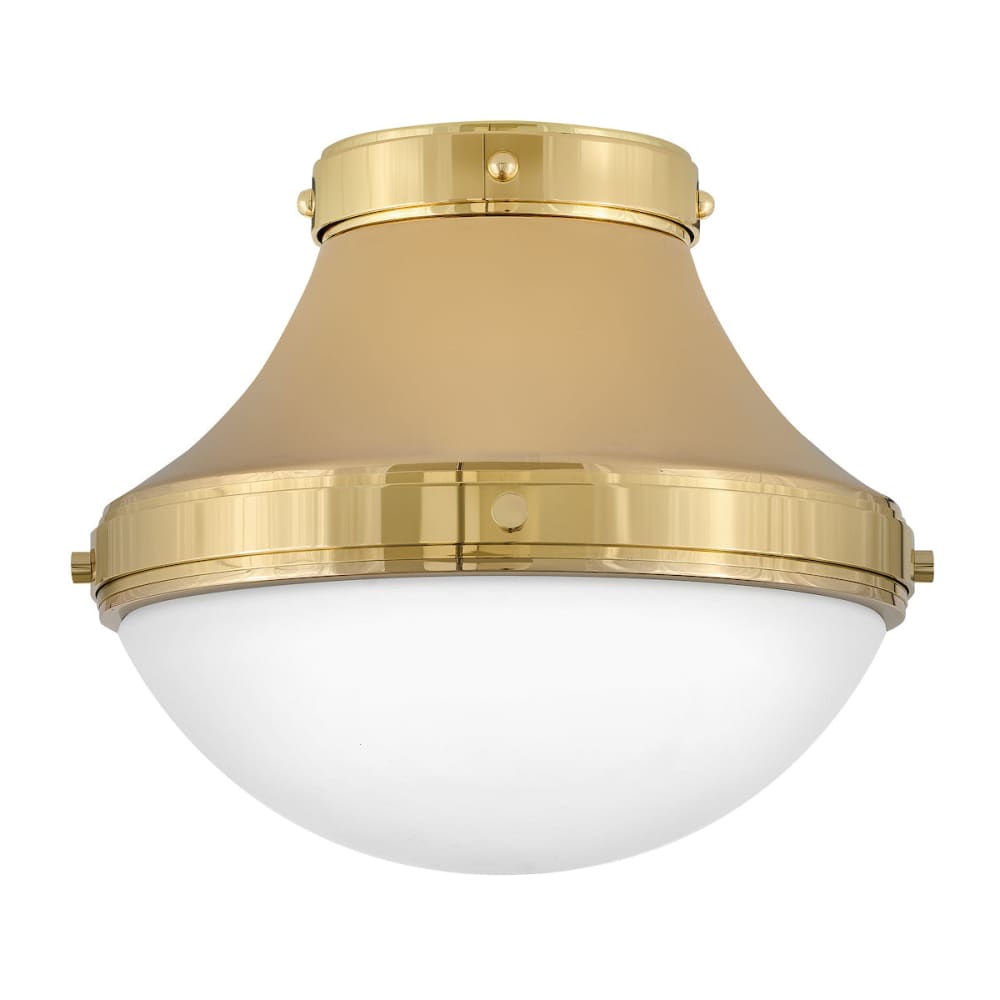 Oliver Flush Mount - Brass
