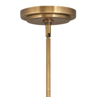 Vance 1 Light Pendant - Medium - Heritage Brass