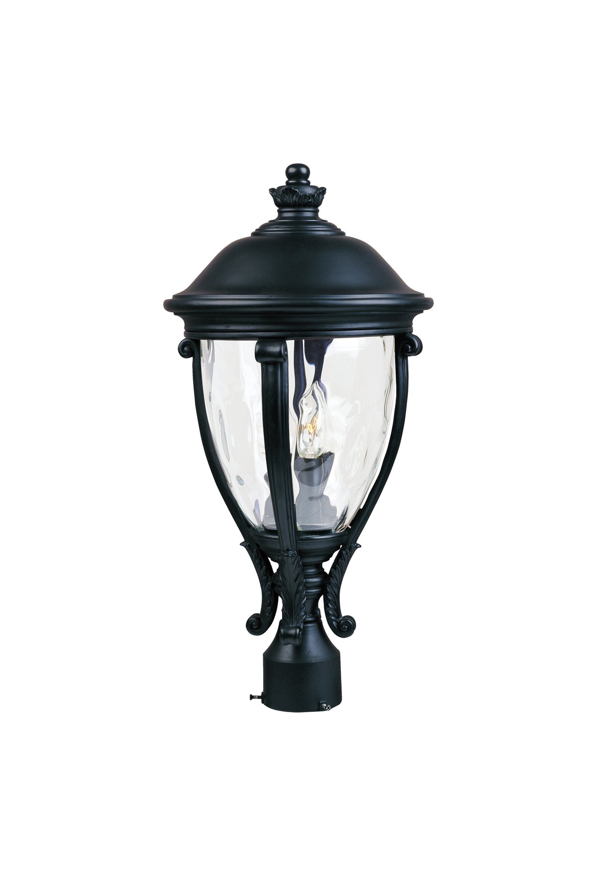 Camden Coastal Outdoor Post Top - Black