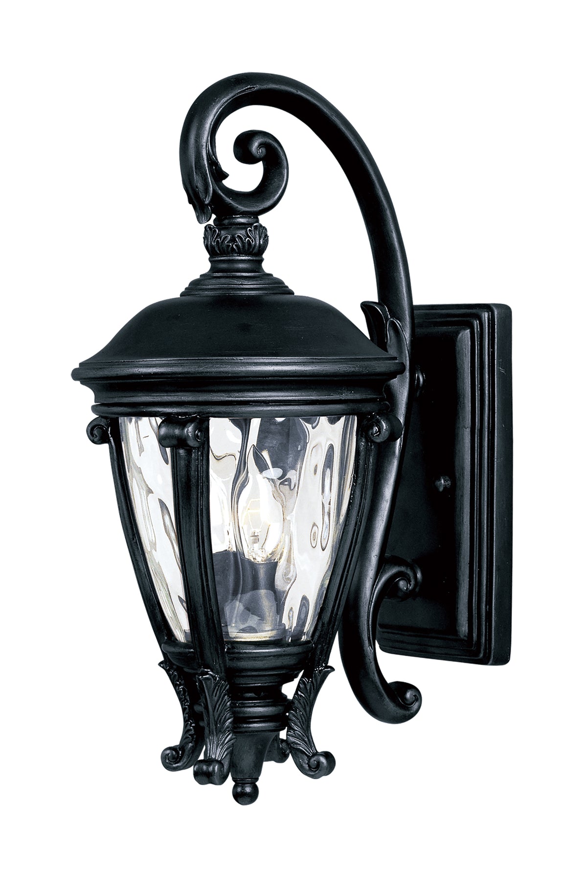 Camden 19" Coastal Outdoor Wall Mount - Black