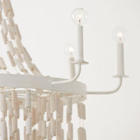 Carissa Handcrafted Coastal Chandelier - 8 Light