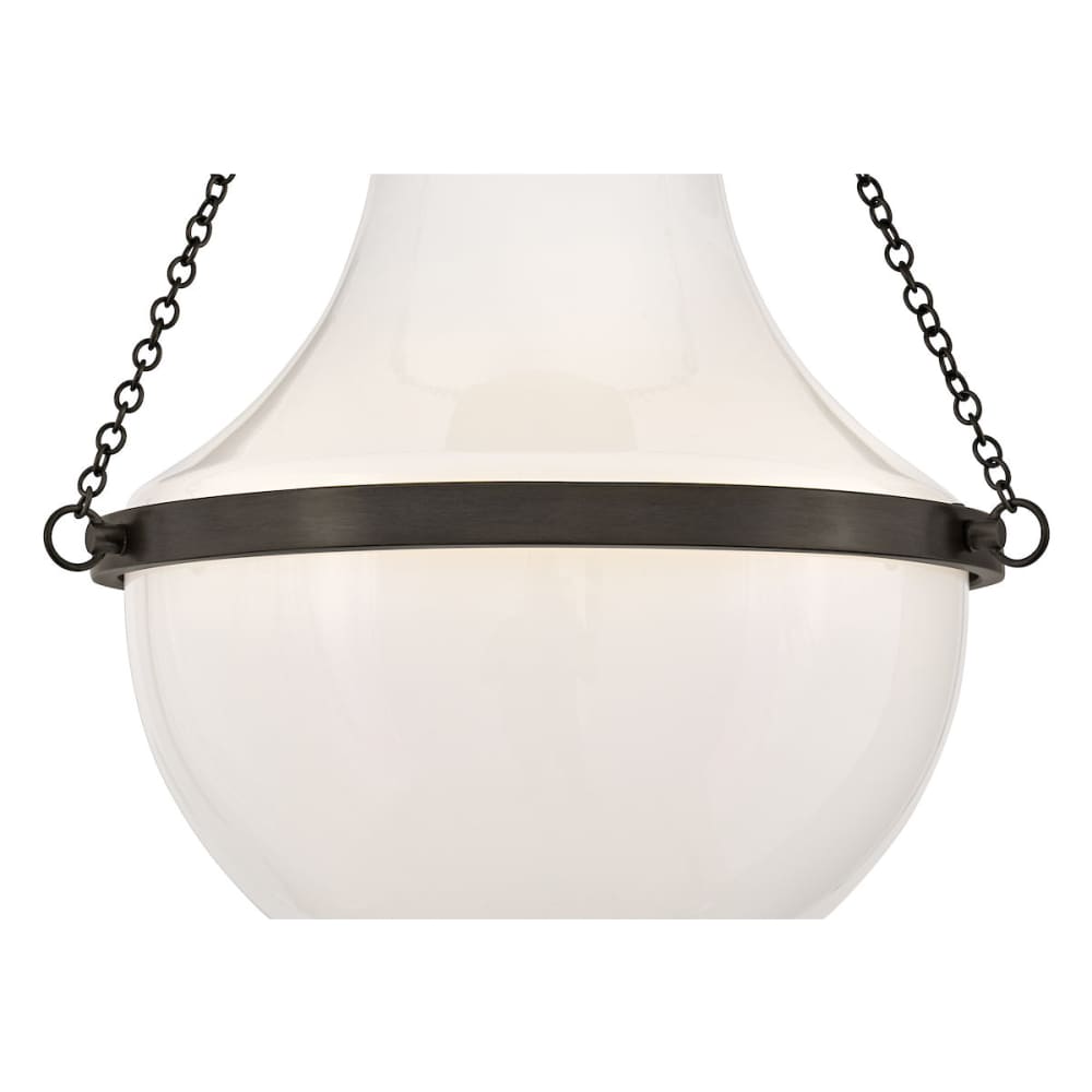 Collins Semi-Flush Mount - Black