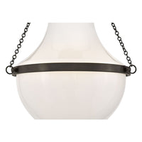 Collins Semi-Flush Mount - Black