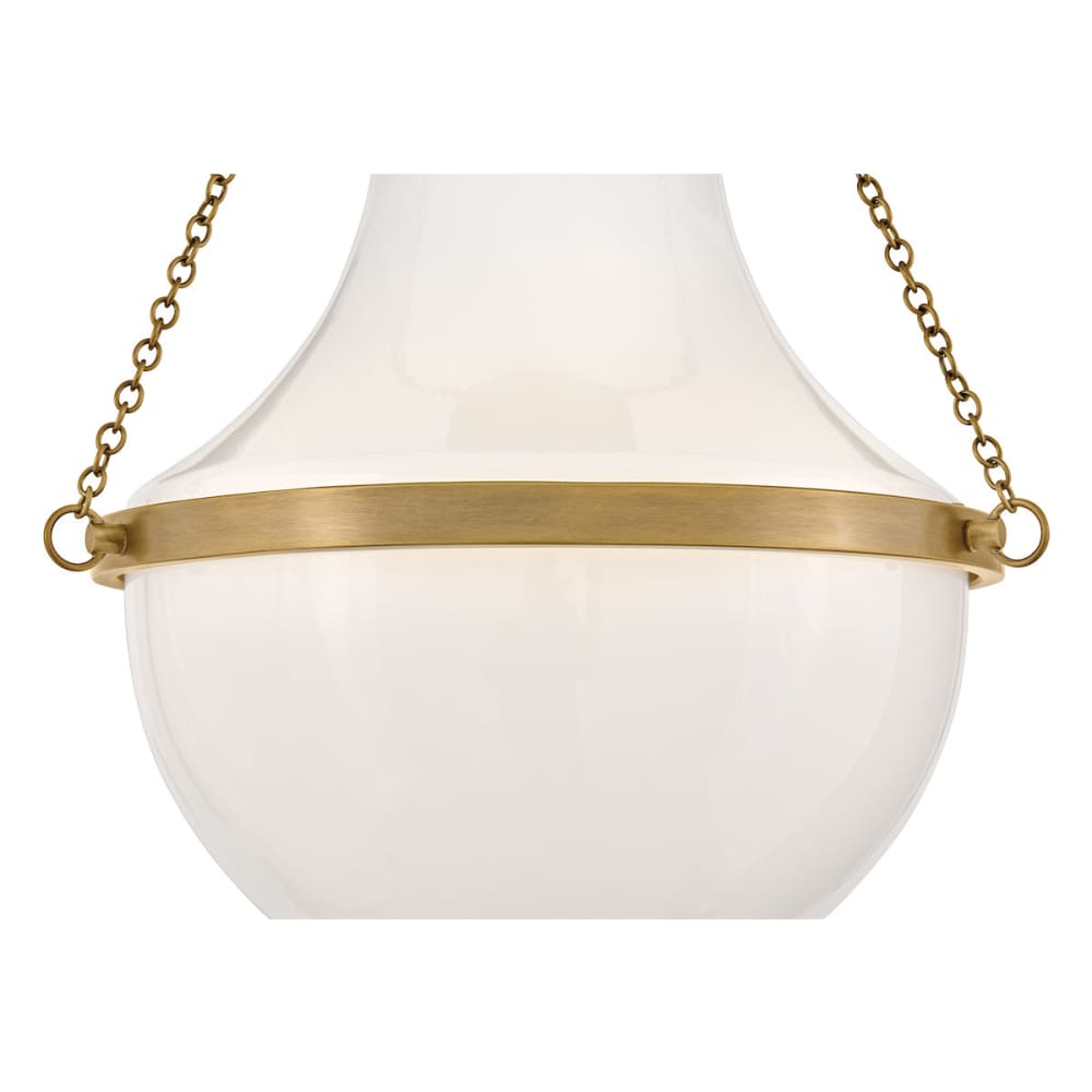 Collins Semi-Flush Mount - Brass
