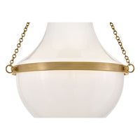 Collins Semi-Flush Mount - Brass