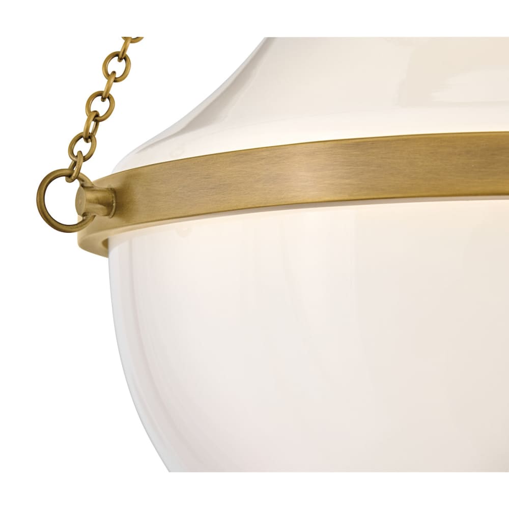 Collins Semi-Flush Mount - Brass