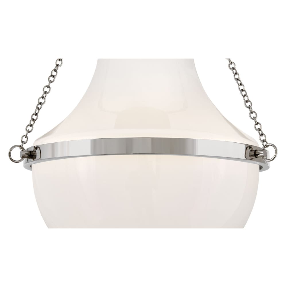 Collins Semi-Flush Mount - Polished Nickel