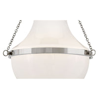 Collins Semi-Flush Mount - Polished Nickel
