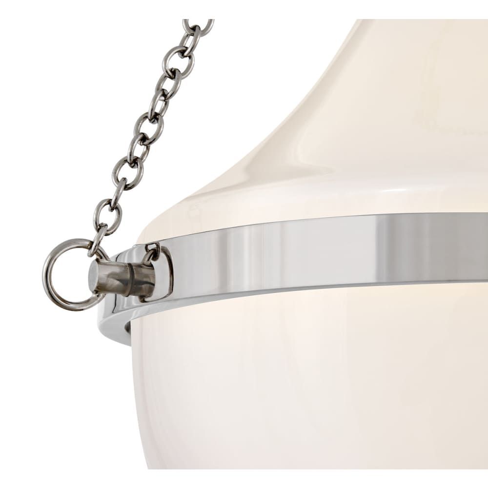 Collins Semi-Flush Mount - Polished Nickel