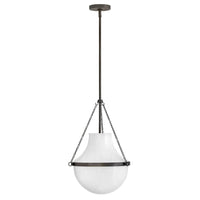 Collins Pendant - Medium - Black