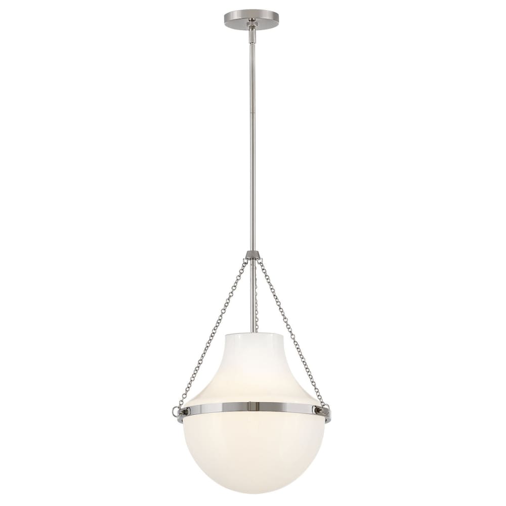 Collins Pendant - Medium - Polished Nickel