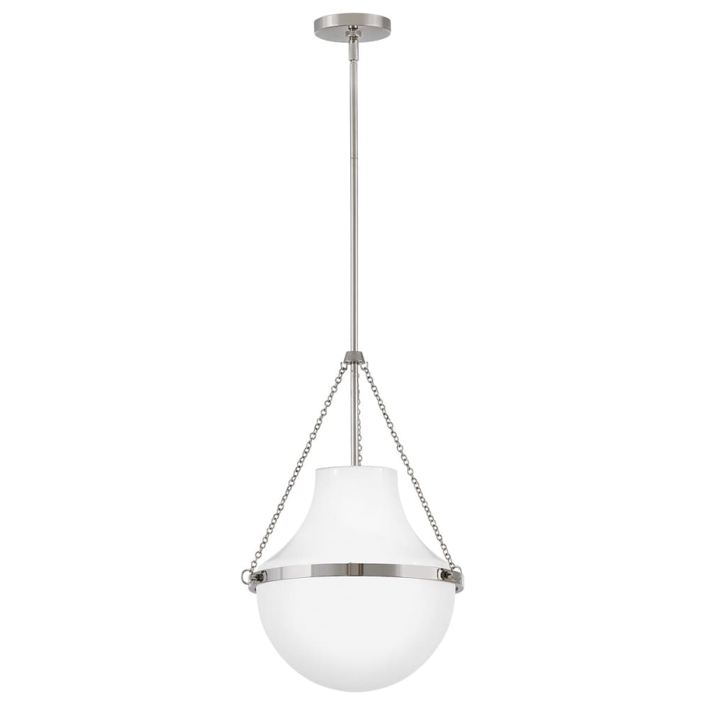 Collins Pendant - Medium - Polished Nickel