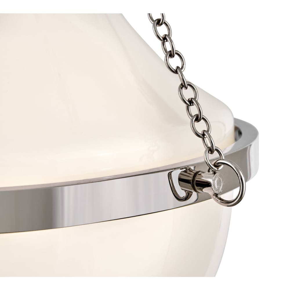 Collins Pendant - Medium - Polished Nickel