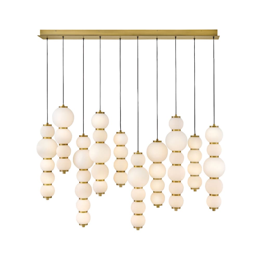 Trigo Multi Light Linear Chandelier