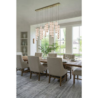Trigo Multi Light Linear Chandelier