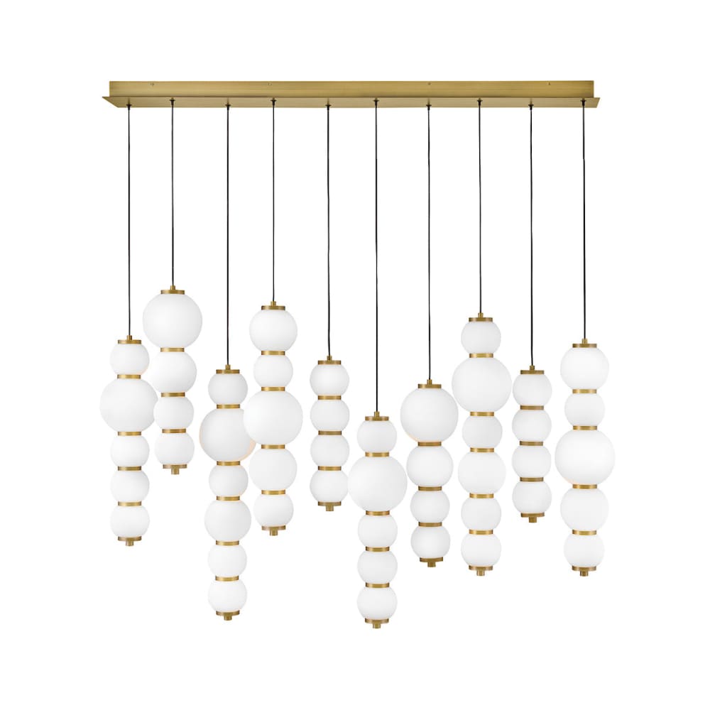 Trigo Multi Light Linear Chandelier