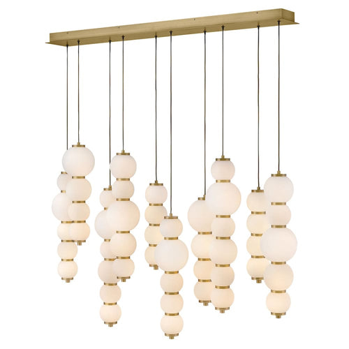 Trigo Multi Light Linear Chandelier