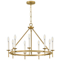 Copley Chandelier - Medium - Brass